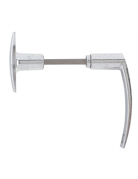 Bouton Béquille Alu 6x80 Aluminium durable, fixation 6x80mm - Dubois industries