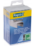 Agrafe n°140, 10mm, galva  5000 pièces - 7313463030907 - Rapid - 36315-10