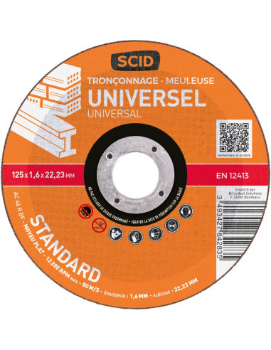 Disque multicoupe 125