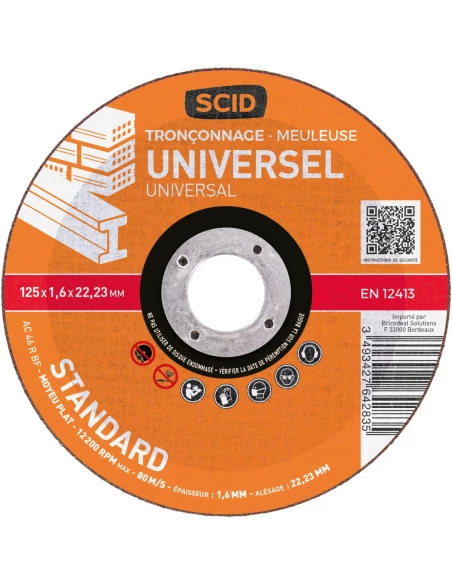 Disque multicoupe 125