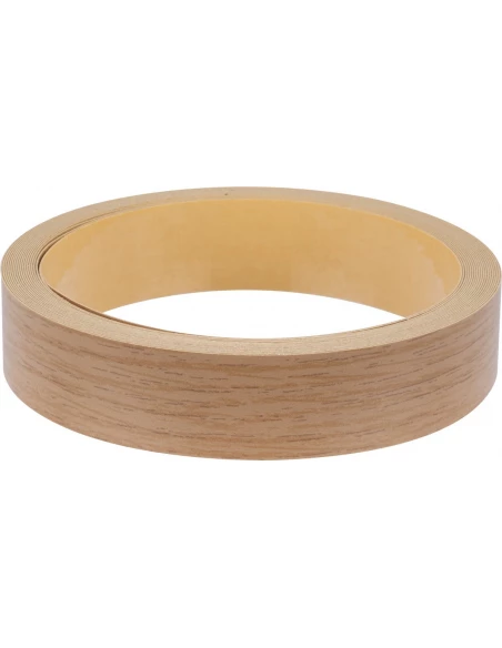 Chant mélaminé auto-adhésif 19 mm x 5 m chêne clair