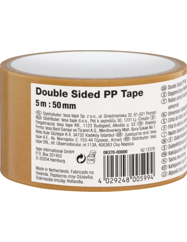 Ruban adhésif double face universel 5 x 50