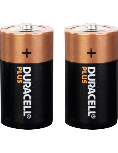 Alcaline: blister de 2 piles AA 1,5V type C (LR14) - DURACELL