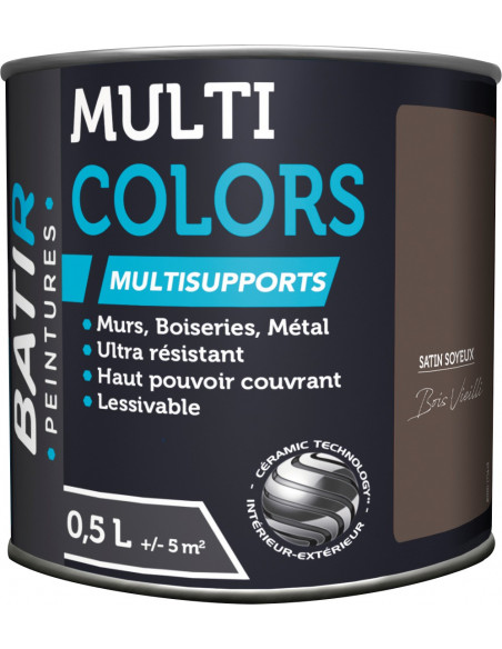 Lasure Biosourcée Bois Vieilli Lasure satinée écologique effet bois vieilli - Batir Peintures