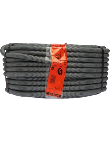 Gaine icta avec tire-fil ø 16 mm gris 50m