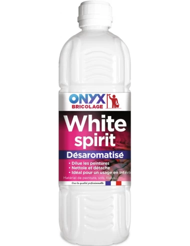 White spirit désaromatisé bouteille 1 litre - ONYX
