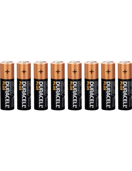 piles duracell plus aa x8