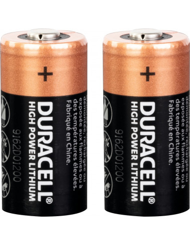piles duracell spe ultra 123x2