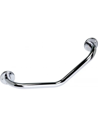 Barre laiton chromé barre coudée 45 - 135°