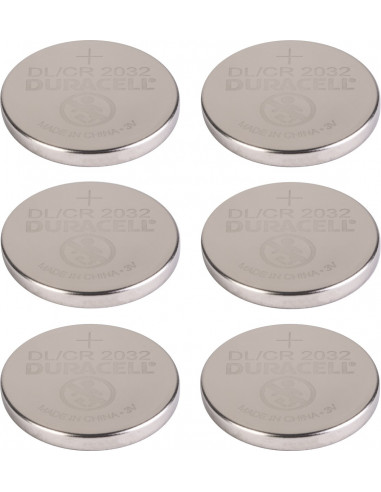 Piles spéciales 2032 x 6 pièces - duracell