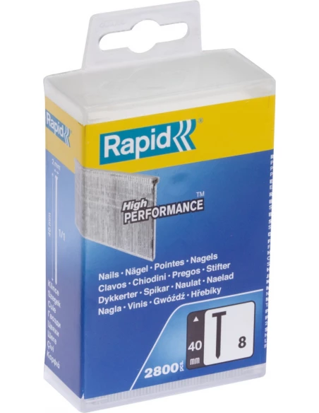 Pointe n°8 40mm 2800 pièces - RAPID