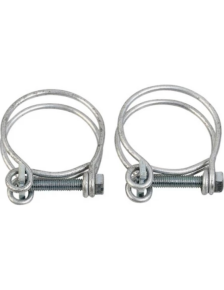 Collier double-fil inox 2 31 - 34