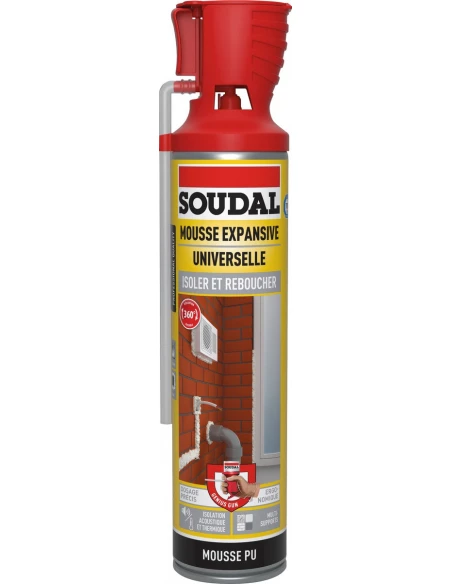 mousse isol & rebou 500ml jau