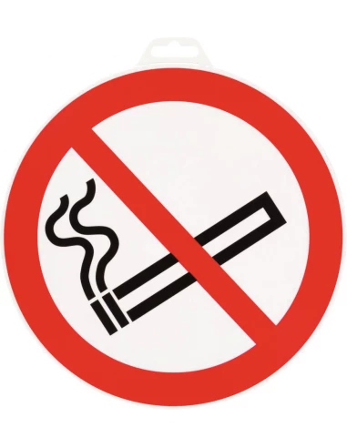 Disque rigide ø 18 cm défense de fumer