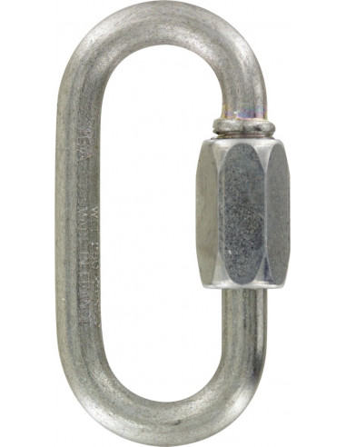 Maillon Rapide 5mm Zingué Connexion rapide et sécurisée - DECO