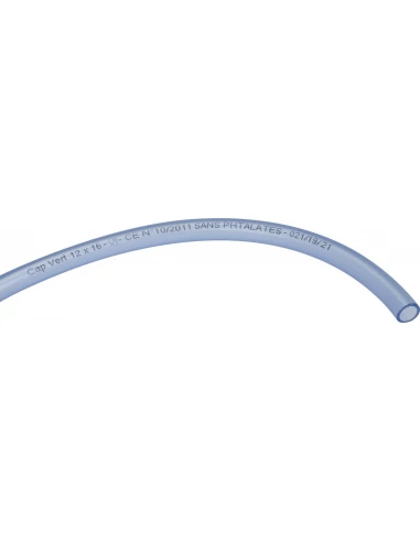 Tuyau Cristal 50 M - Ø 12 X 16 Mm - Cap Vert
