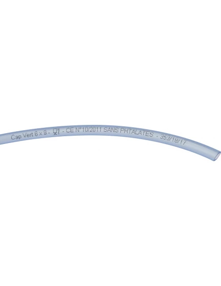 Tuyau cristal 50m diamètre 6 x 9 mm - CAP VERT