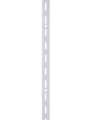 Crémaillère Mermier 96cm Blanche Support mural réglable pour étagères - Mermier