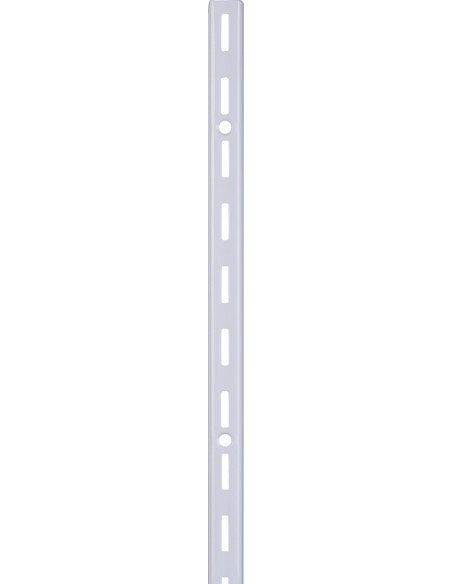 Crémaillère Mermier 96cm Blanche Support mural réglable pour étagères - Mermier