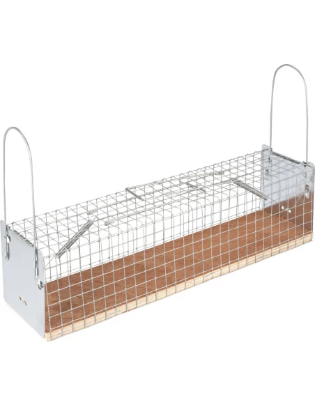 Nasse à rats galvanisée 2 entrées 38