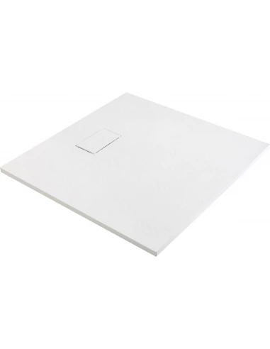 Receveur de douche effet pierre blanc 90x90 joy