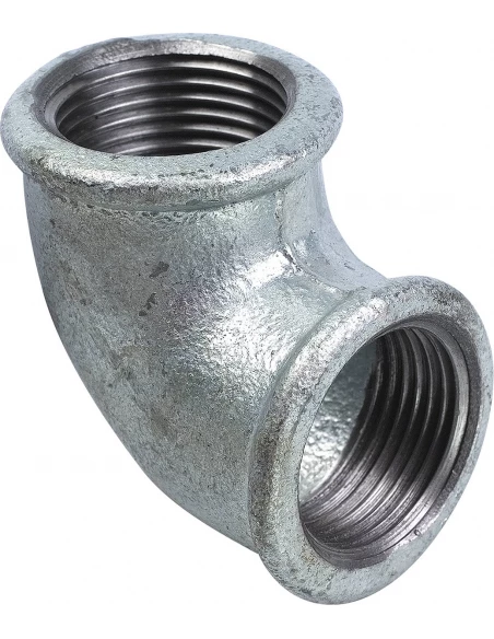 coude fonte galva 90 ff15x21