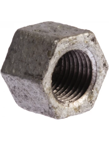 bouchon galva hexagonal f20x27