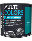 Peinture Batir Multi-Supports Satin Soyeux 0,5 L bleu canard - 3661521138770 - Batir Peintures - 526559