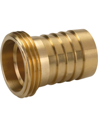 Raccord male laiton diam 19 20x27