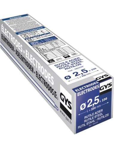 Electrode traditionnelle acier rutile bg 230 2,5