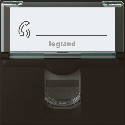 Prise Rj45 Informatique - Téléphone Legrand - Mosaïc - 2 Modules