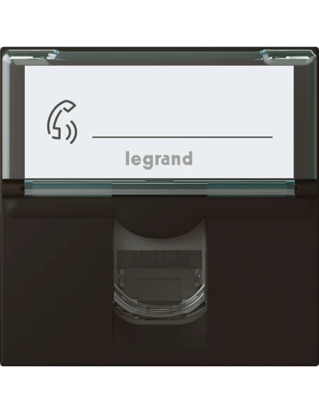 Prise Rj45 Informatique - Téléphone Legrand - Mosaïc - 2 Modules
