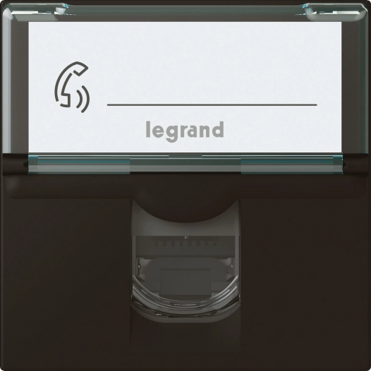 Prise Rj45 Informatique - Téléphone Legrand - Mosaïc - 2 Modules
