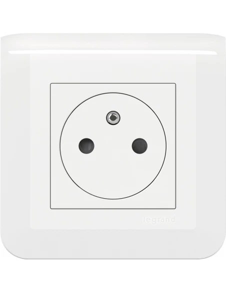 prise 2p+t cpl vis blc mosaic