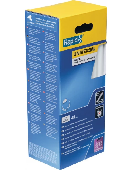 Colle Blanche - 190mm x 48 sticks (env. 880g) - Boite