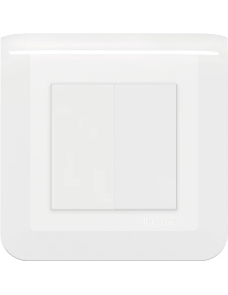 Double Va-et-vient 10 A Fixation Vis Legrand - Mosaïc