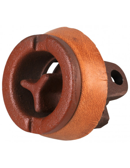 Piston complet godet cuir d 75 mm pour pompe à bras