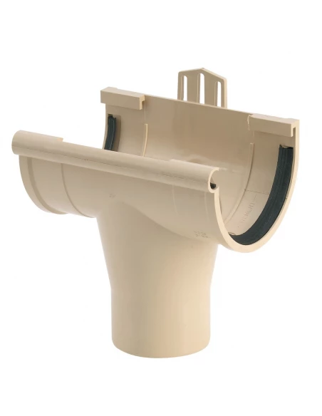 Naissance gouttière centrale sable