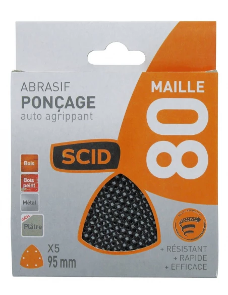 Patin delta auto-agrippant 95 mm 80 5