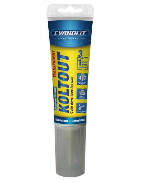 Colle cyanolit koltout transparent tube 125 ml
