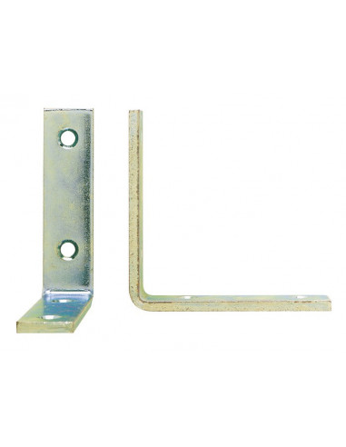 Équerre Renfort BC 120 ZN Renfort Robuste Acier Zingué - Jardinier Massard
