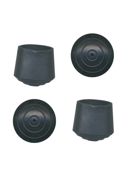 Embout enveloppant caoutchouc noir 18 ø mm 4 pce(s)