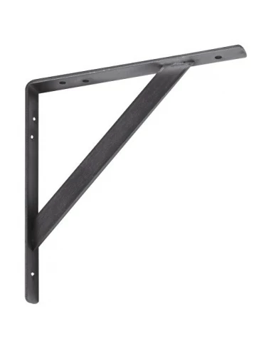 Equerre zinguée blanche renforcée 300 x 300 mm