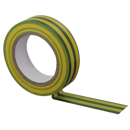 Ruban adhésif isolant jaune / vert