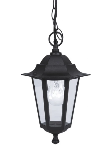 Laterna-suspension D'extérieur Aluminium Ø20.5cm Noir Eglo