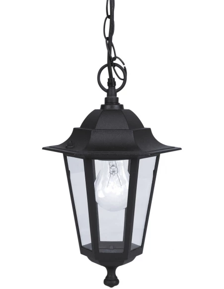 Laterna-suspension D'extérieur Aluminium Ø20.5cm Noir Eglo
