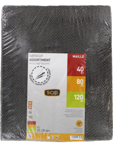 Feuille Maille Abrasive Ponçage efficace et durable - SCID