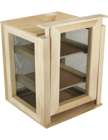 Fromager de table avec plateau 2 étagères 24 x 20 x 20