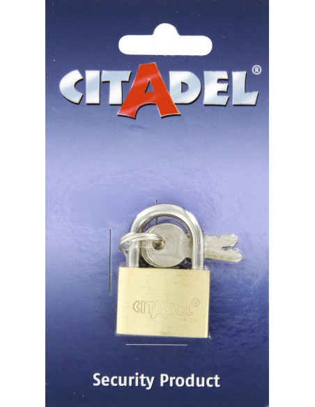 Cadenas Laiton 30mm Citadel Sécurité fiable en laiton massif - Citadel