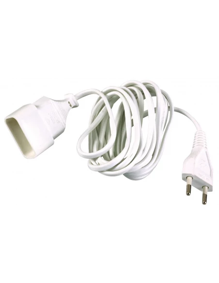 Prolongateur cable méplat blanc h03 vv-h 2f 2 x 0,75 mm² 3